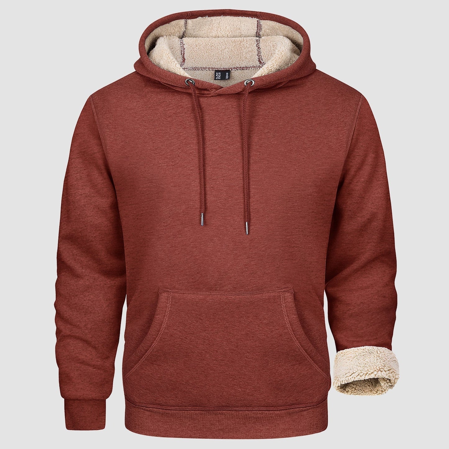 Men's Fleece Hoodie Sweatshirt Warm