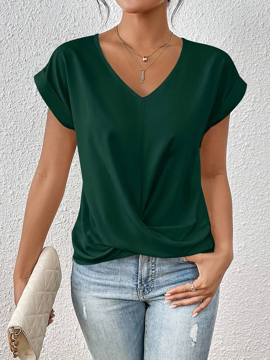 Women's Casual Short Sleeve T-Shirt Comfortable Everyday Wear