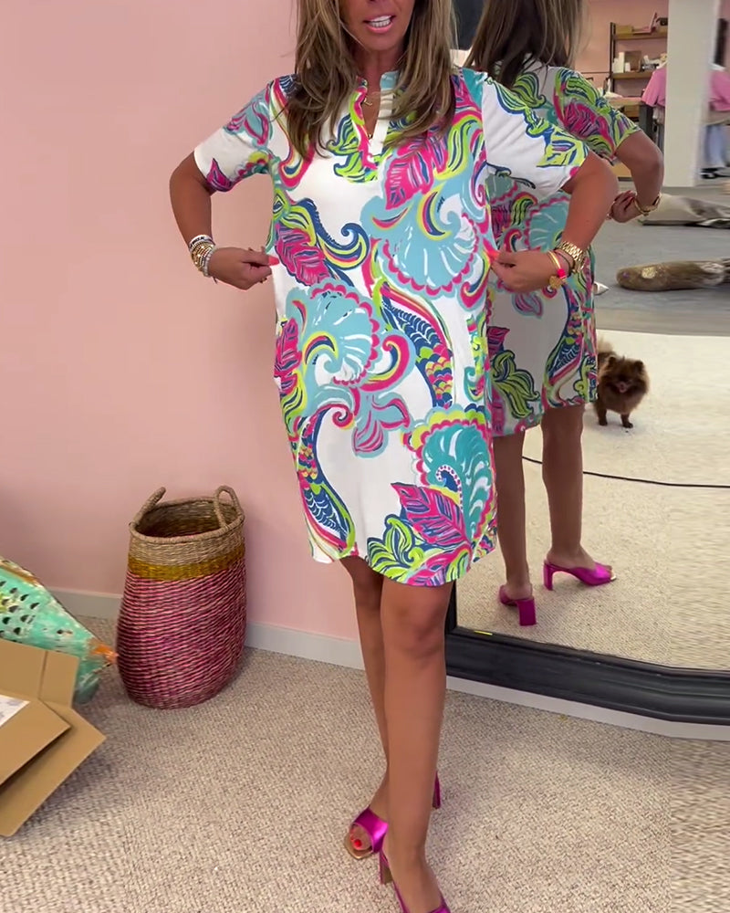 Vintage Mini A-Line Dress