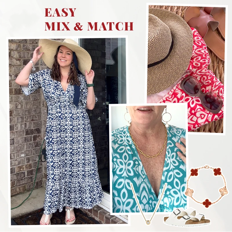 Floral Chic Summer Dress
