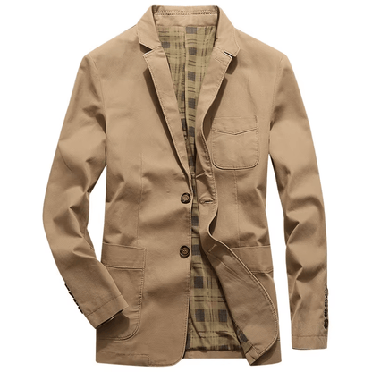 Men's Cotton Twill Blazer