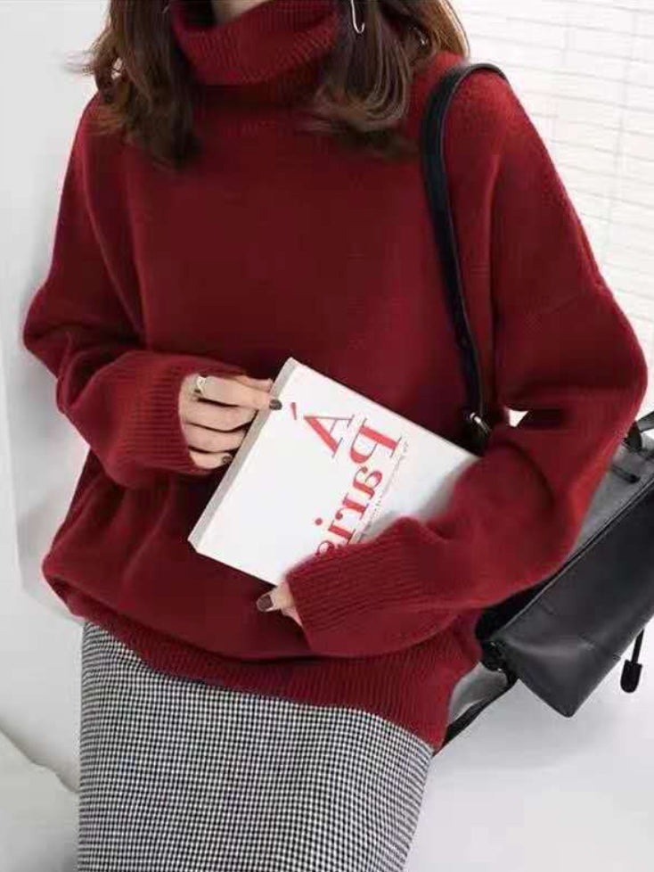 Soft Crew Neck Winter Sweater