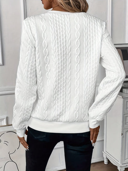 Ladies Lightweight Spring Zipper Sweater