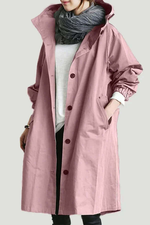 Women's Waterproof Rain Cape Lightweight Breathable