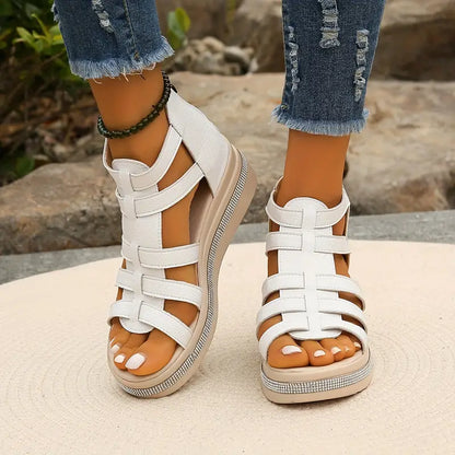 Sparkly Women's Comfort Sandals with Gems