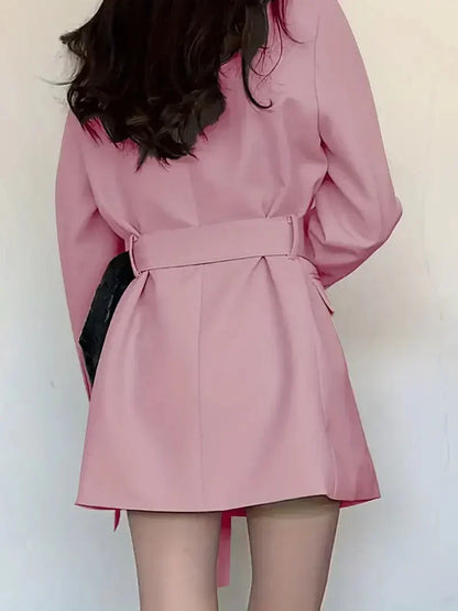 Women's Blazer Coat Wool Versatile