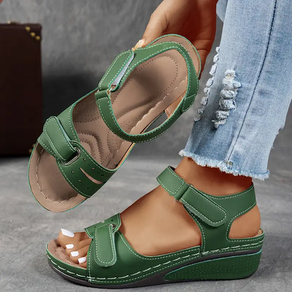 Comfortable Arch Support Wedge Sandals