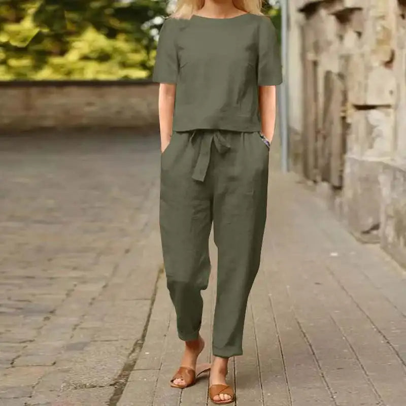 Casual Summer 2 Piece Outfit for Women