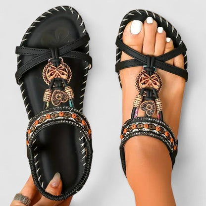 Comfortable Womens Slide Toe Sandals
