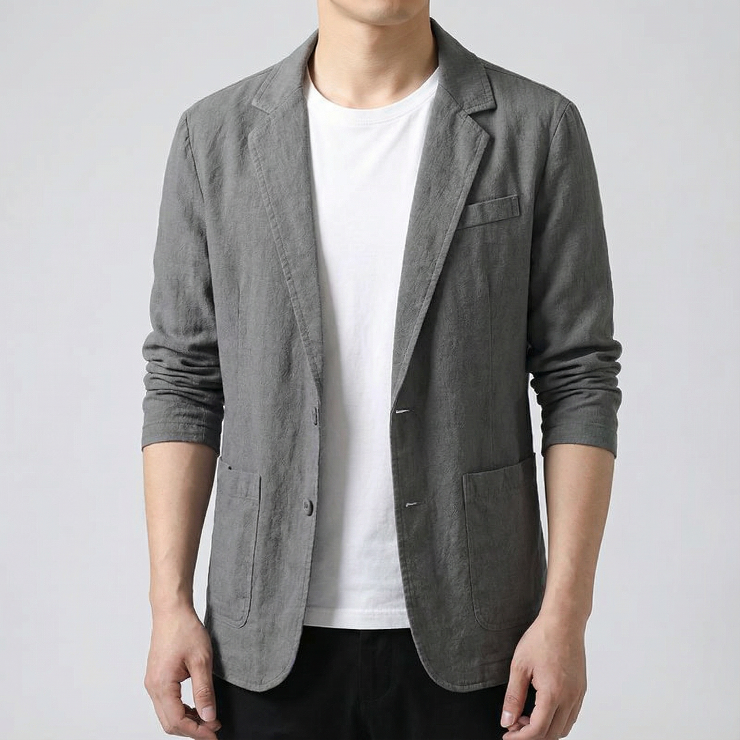 Men's Linen Formal Blazer