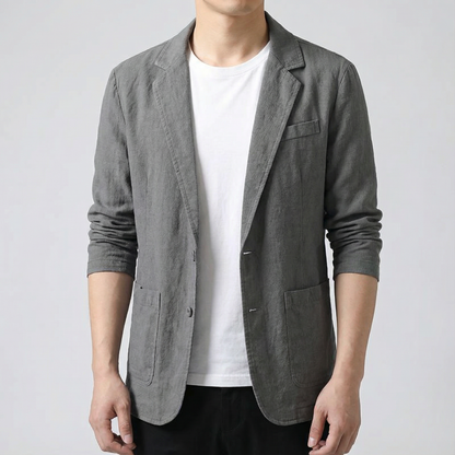 Men's Linen Formal Blazer