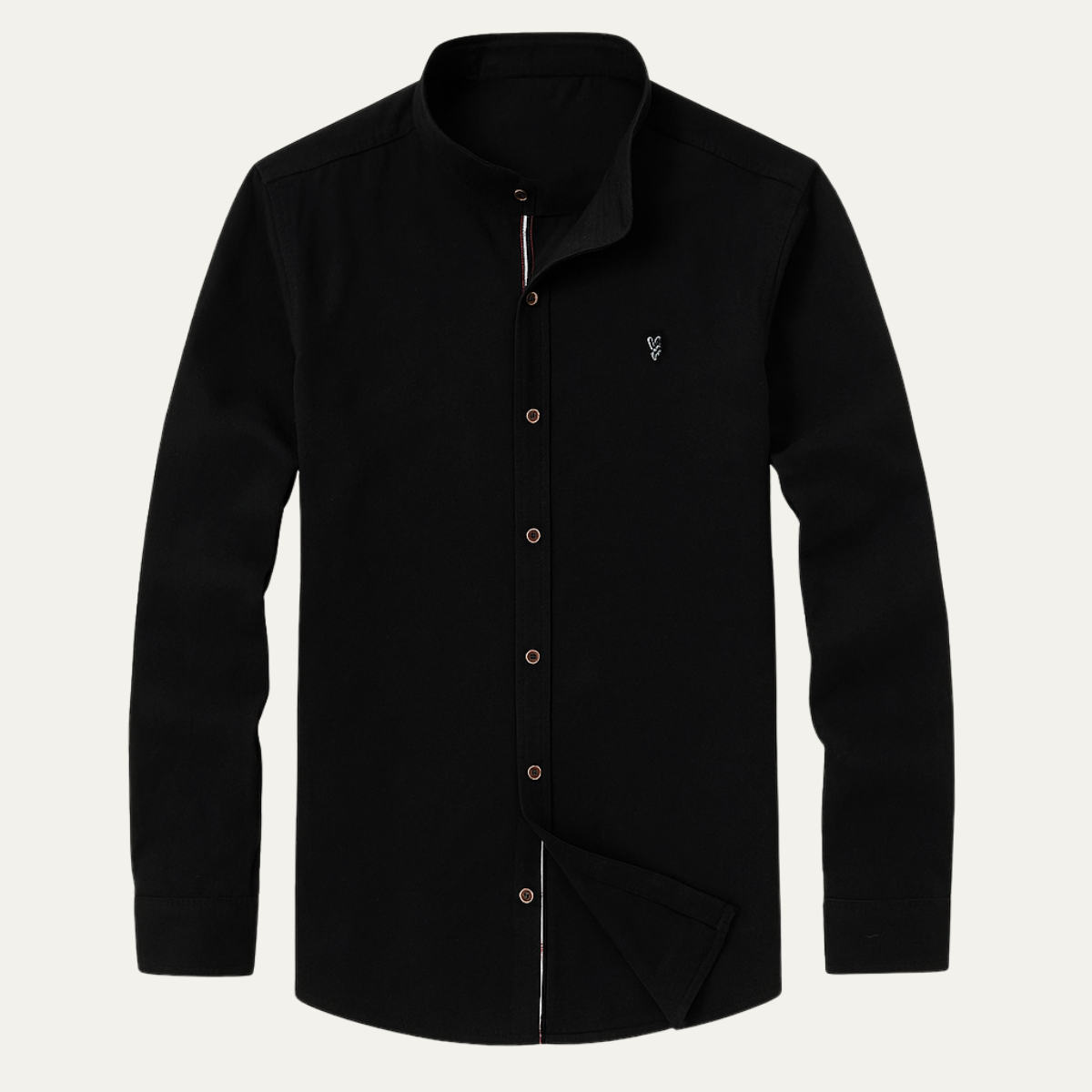 Men's Cotton Linen Dress Shirt - VibreMode