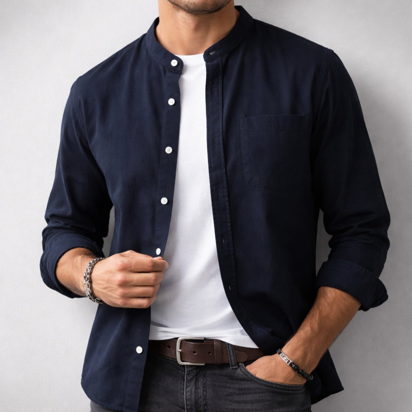 Casual Breathable Cotton Shirt