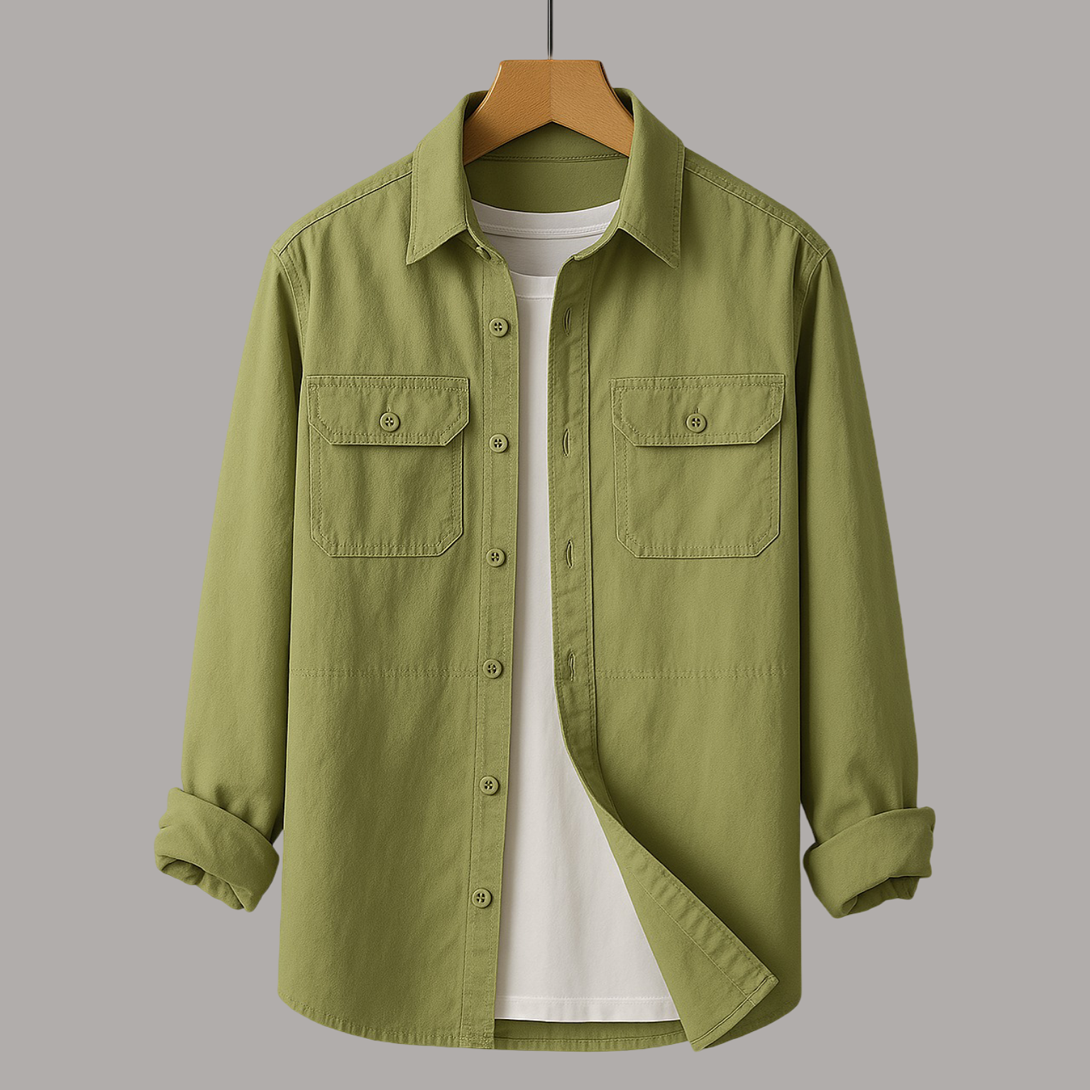 Soft Pure Cotton Casual Shirt - VibreMode