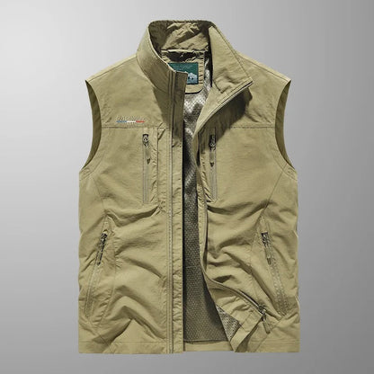 Image of Finn | Men's Full Zip Utility Vest