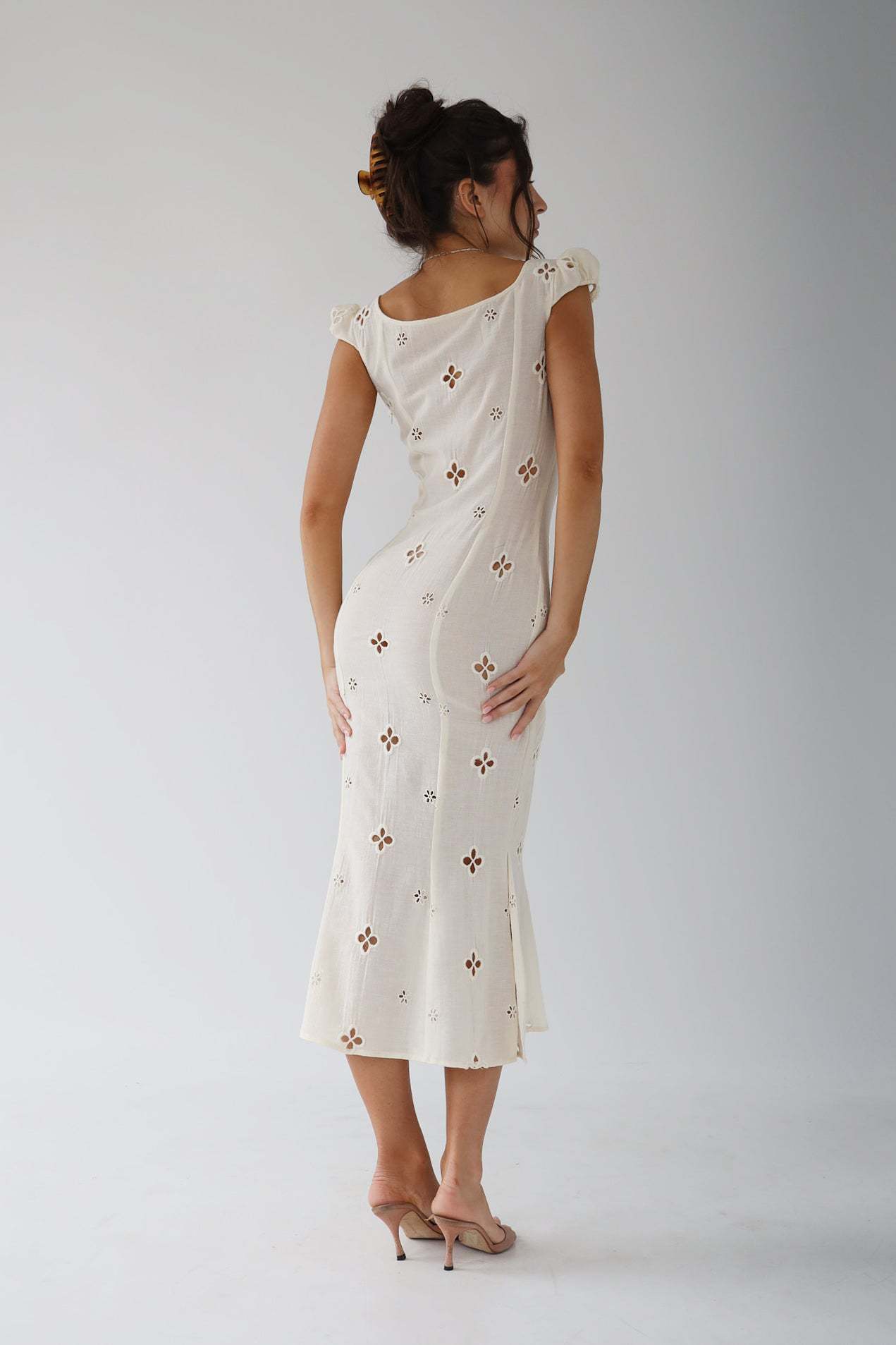 Elegant Ladies Formal Midi Dress