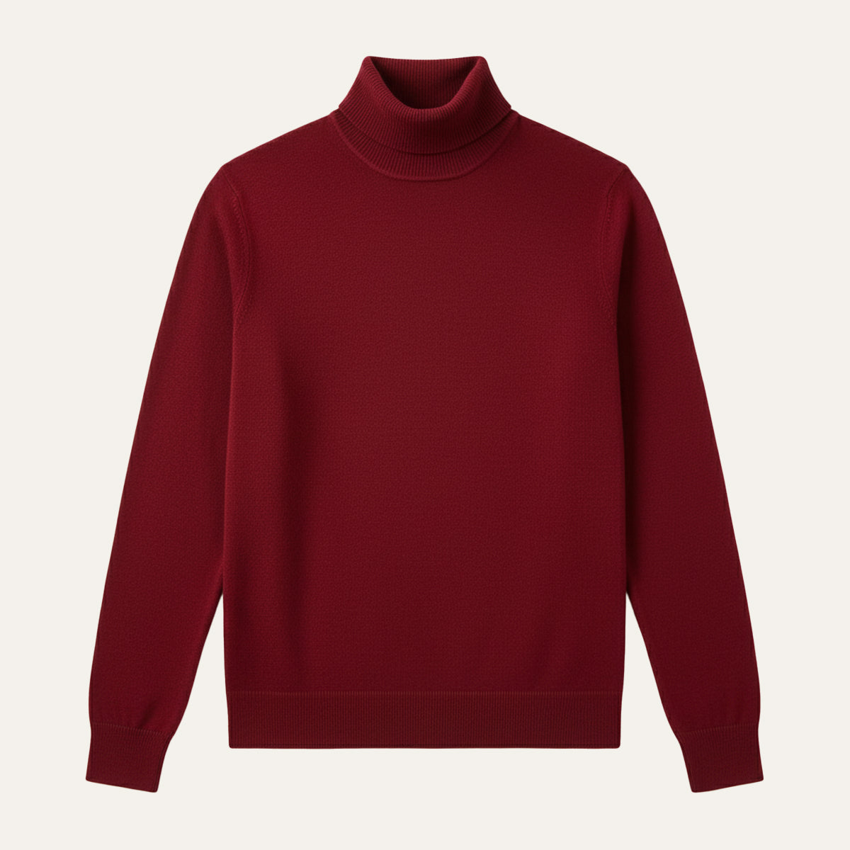 Men's Classic Turtleneck Sweater Knit