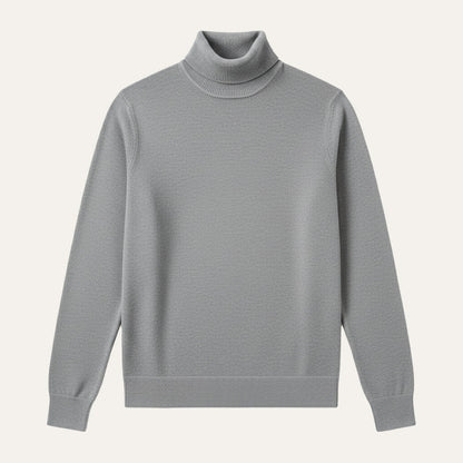 Men's Classic Turtleneck Sweater Knit