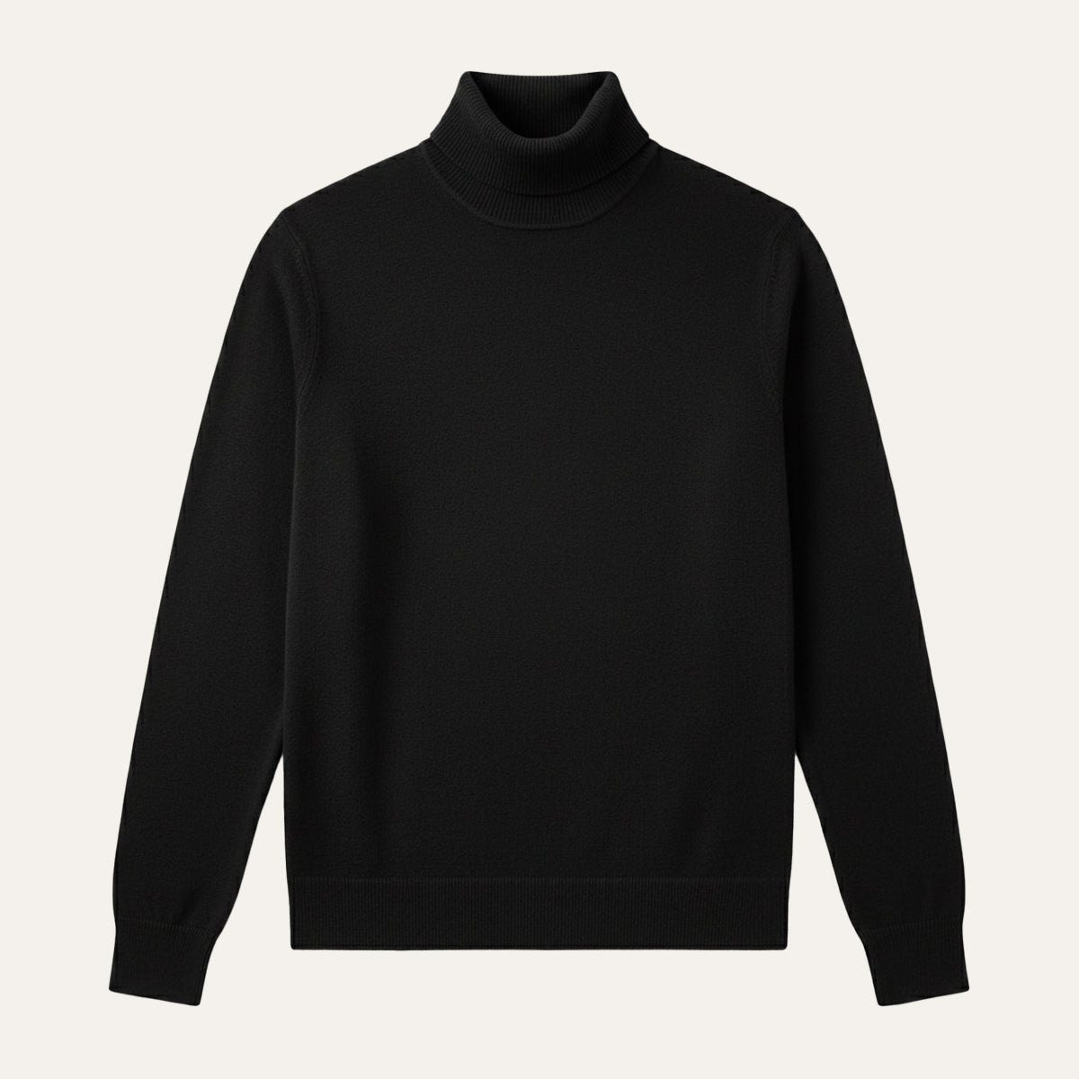 Men's Classic Turtleneck Sweater Knit