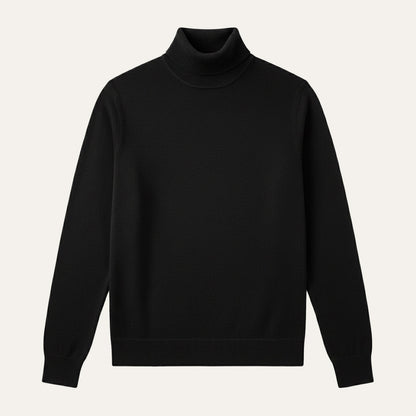Men's Classic Turtleneck Sweater Knit