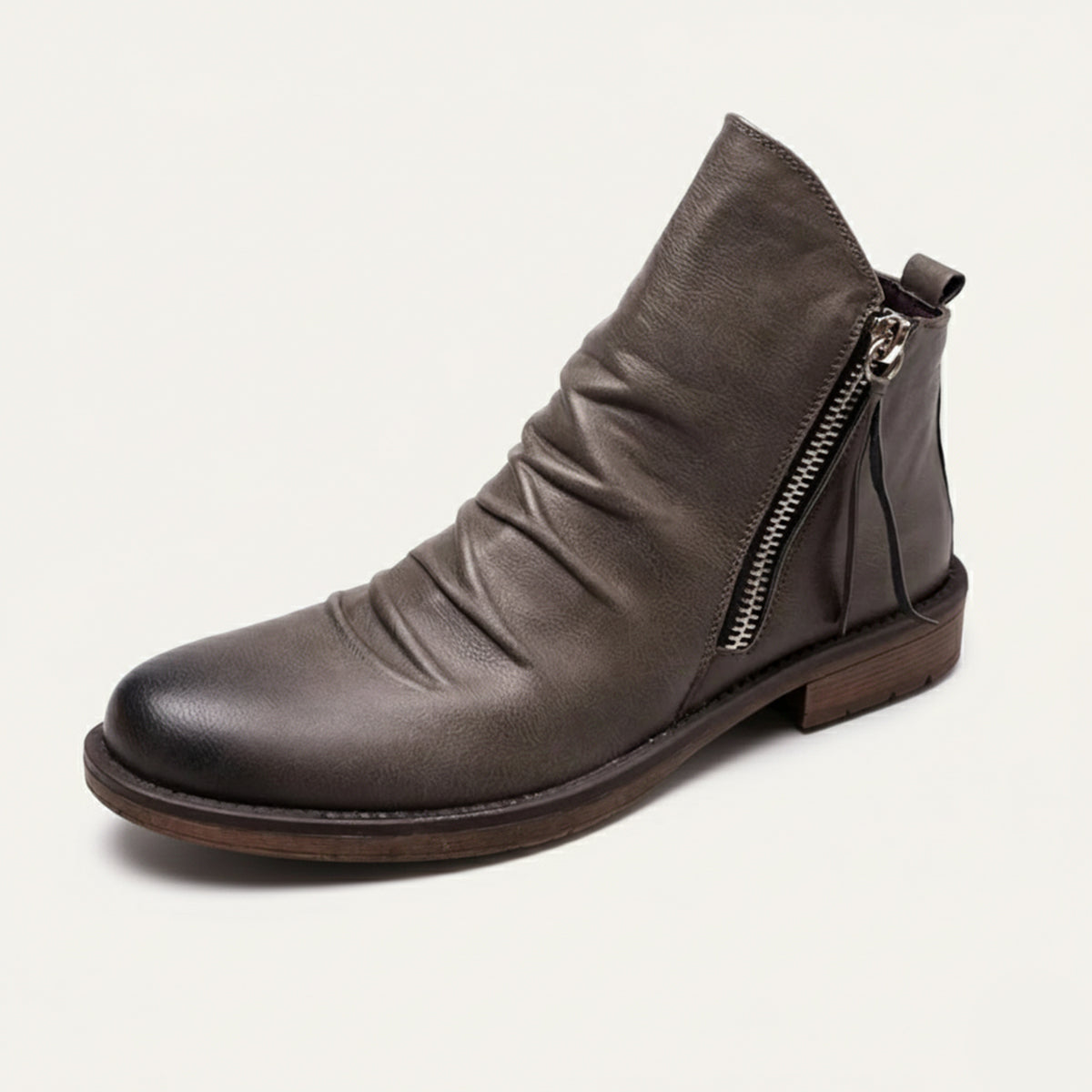 Men's Leather Boots Brown
