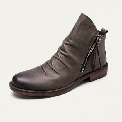 Men's Leather Boots Brown
