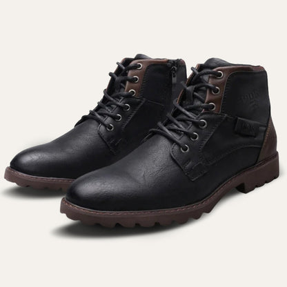 Men's Military Combat Leather Boots