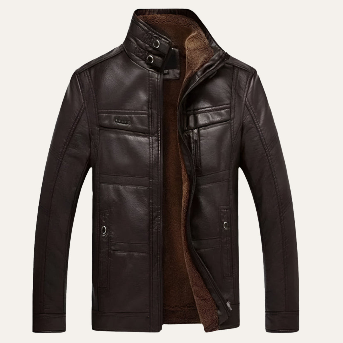 Radcliffe Men's Leather Jacket - VibreMode