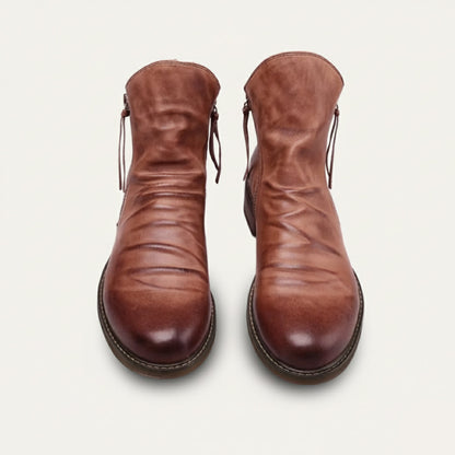 Men's Leather Boots Brown