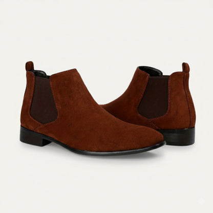 Aldridge Men's Leather Chelsea Ankle Boots