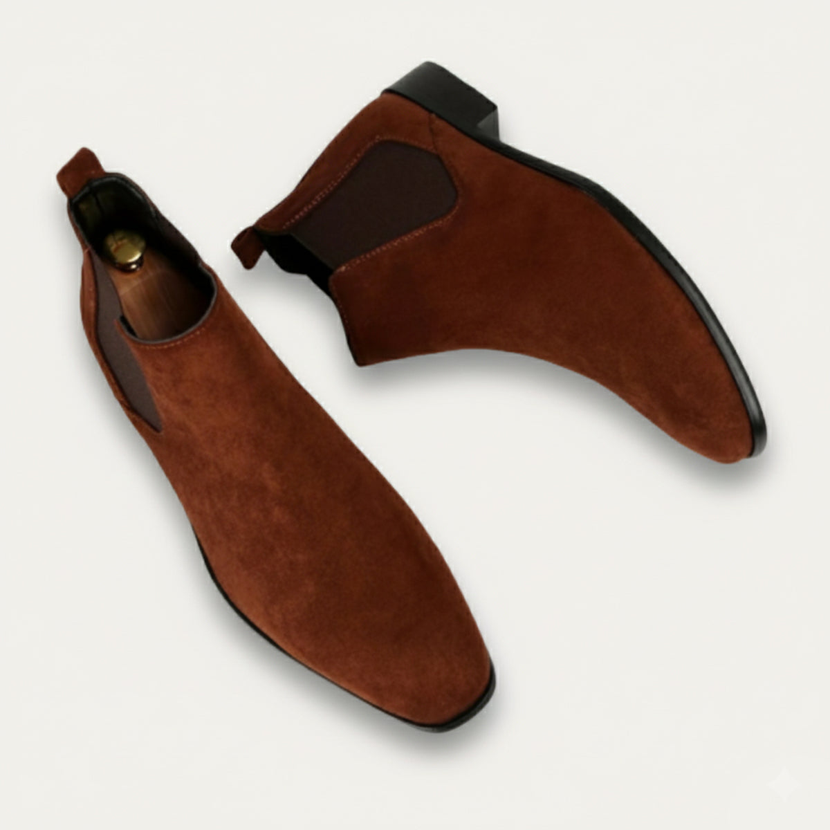 Aldridge Men's Leather Chelsea Ankle Boots