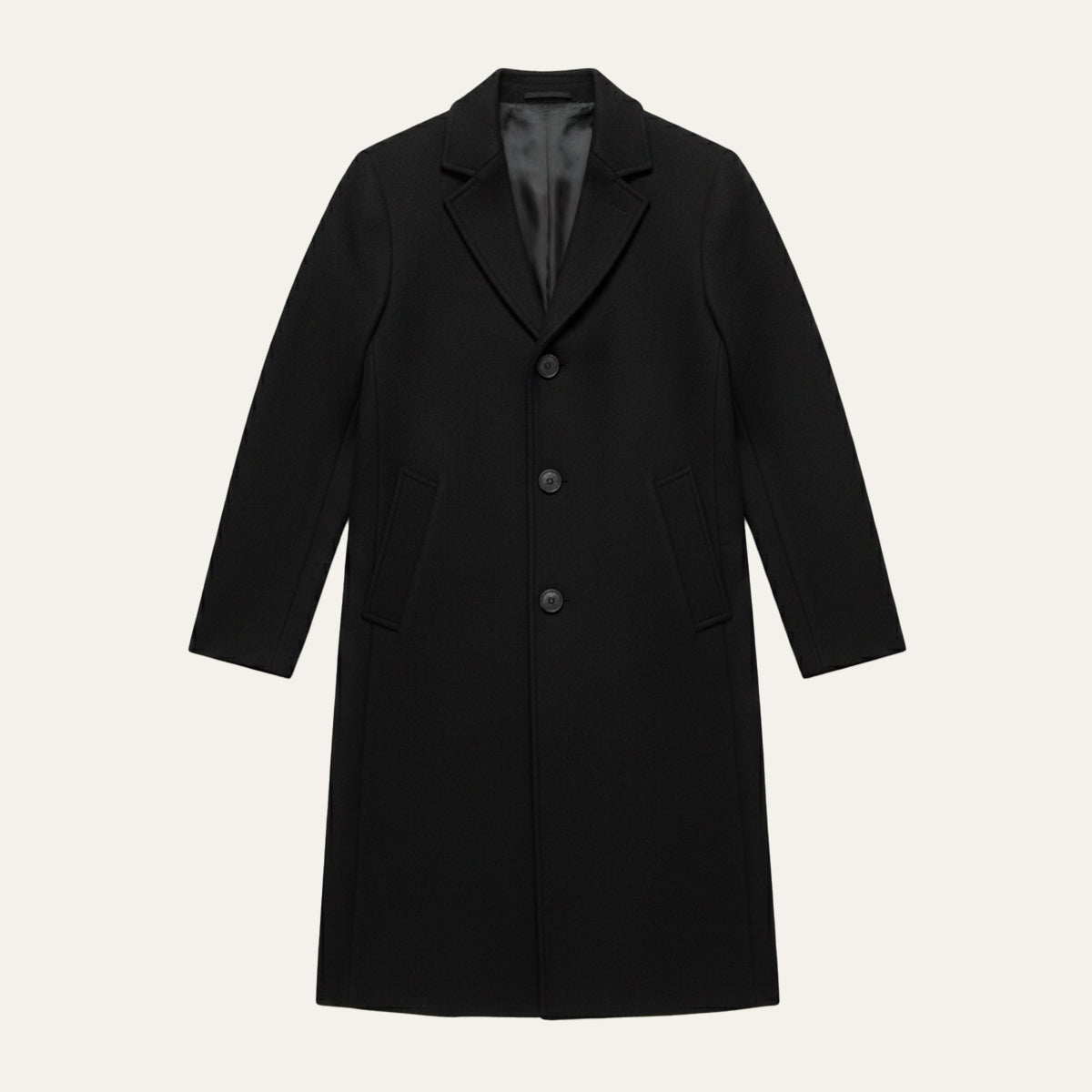 Men's Classic Wool Overcoat