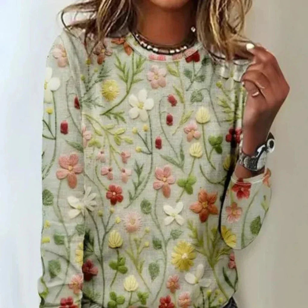 Women's Relaxed Fit Sweater Soft Spring Layer