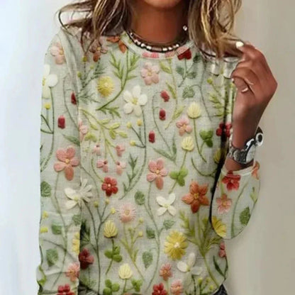 Women's Relaxed Fit Sweater Lightweight Spring Layer