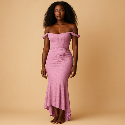 Women’s floral flowy midi dress with a lightweight fit, perfect for brunches, garden parties, and casual summer outings.