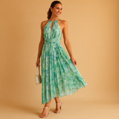 Isabella Women's Floral Maxi Dress - VibreMode