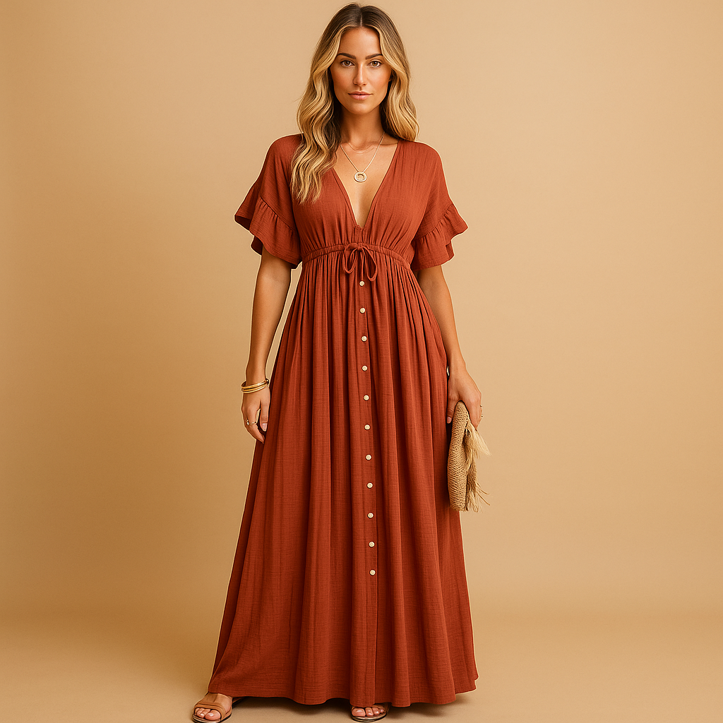 Lightweight Summer Beach Dress for Women - VibreMode