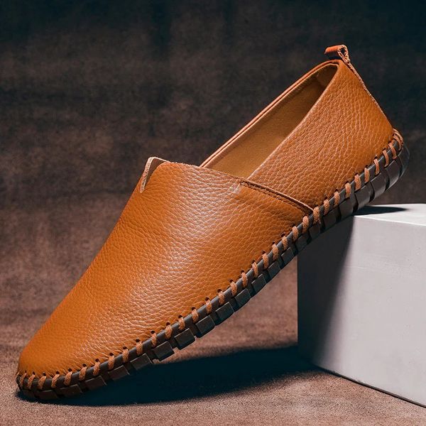 Image of Flynn | Men's Slip-On Leather Loafers