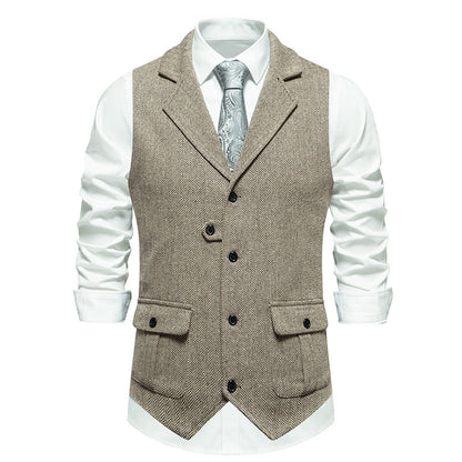 Stylish Men's Business Waistcoat Vest