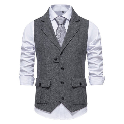 Stylish Men's Business Waistcoat Vest
