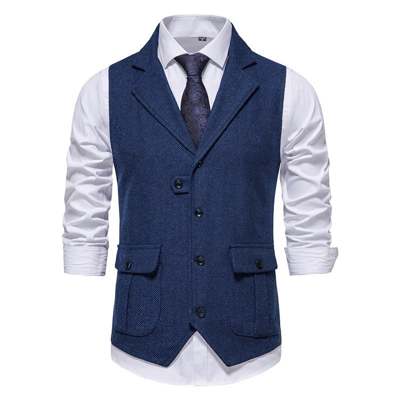 Stylish Men's Business Waistcoat Vest