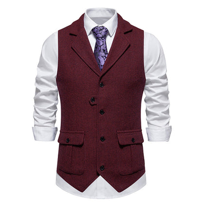 Stylish Men's Business Waistcoat Vest