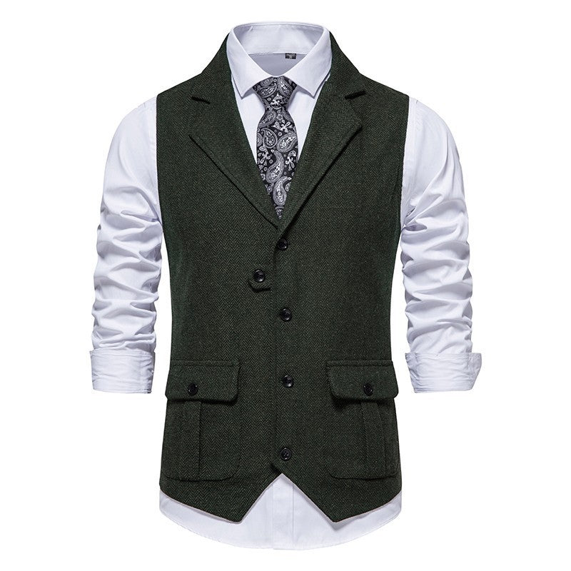 Stylish Men's Business Waistcoat Vest