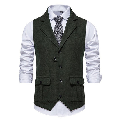 Stylish Men's Business Waistcoat Vest