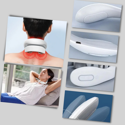 Electric Neck Shoulder Massager 4 Heads