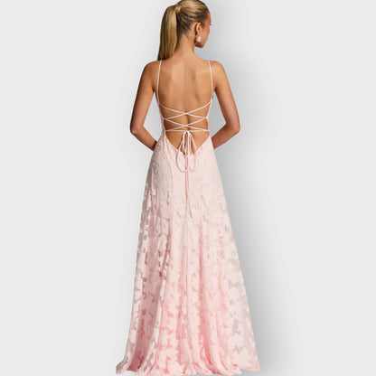 Luxurious Off Shoulder Velvet Evening Dress