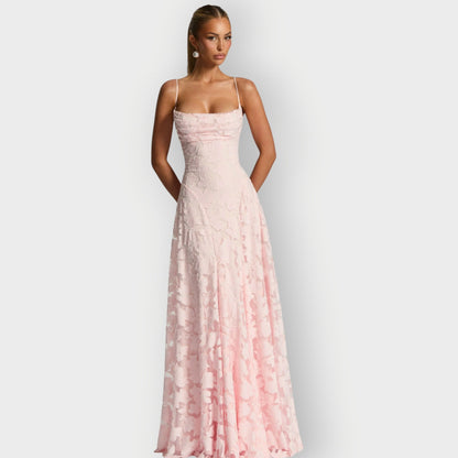 Luxurious Off Shoulder Velvet Evening Dress
