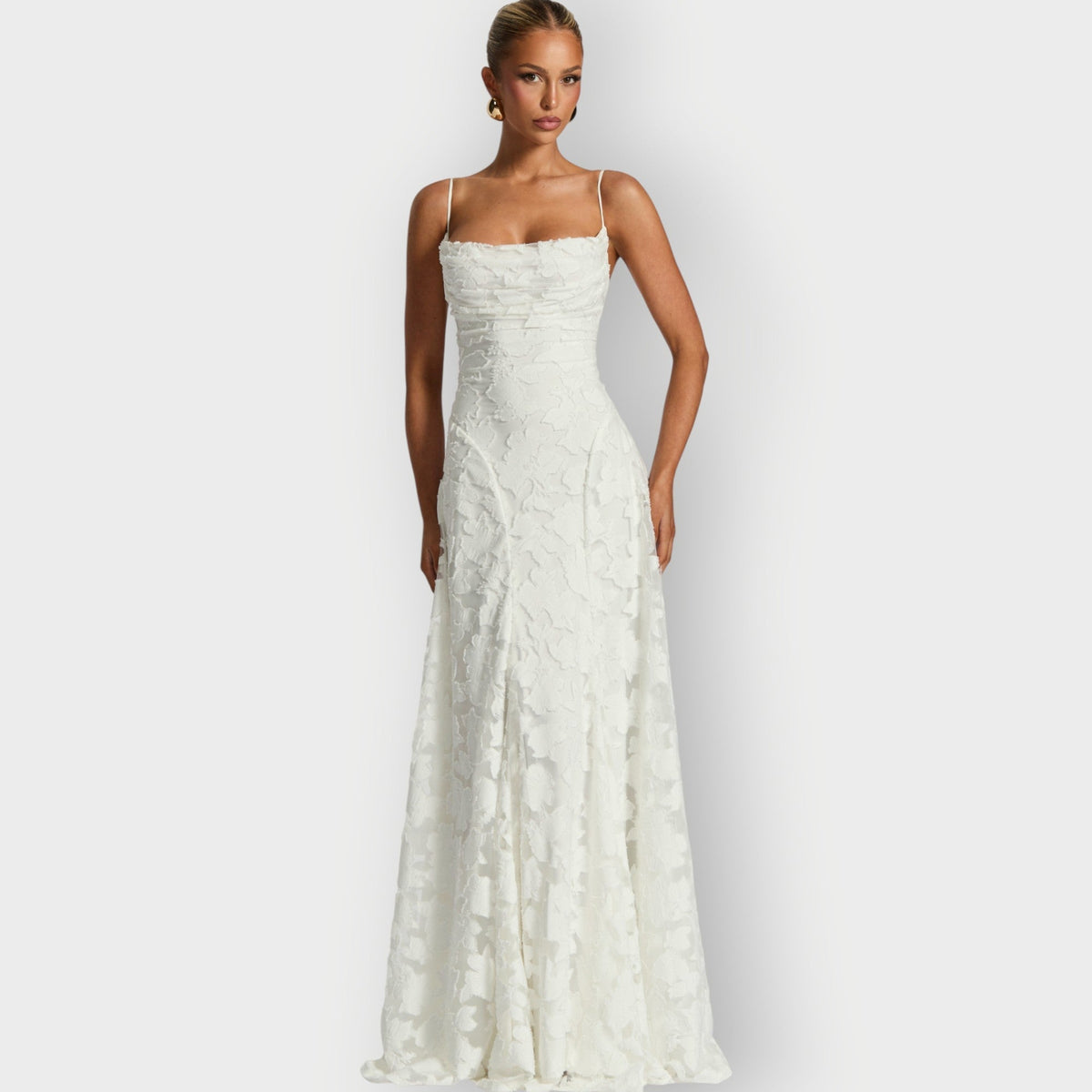 Luxurious Off Shoulder Velvet Evening Dress