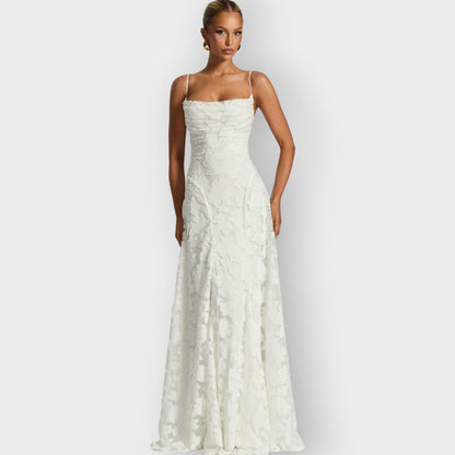 Luxurious Off Shoulder Velvet Evening Dress
