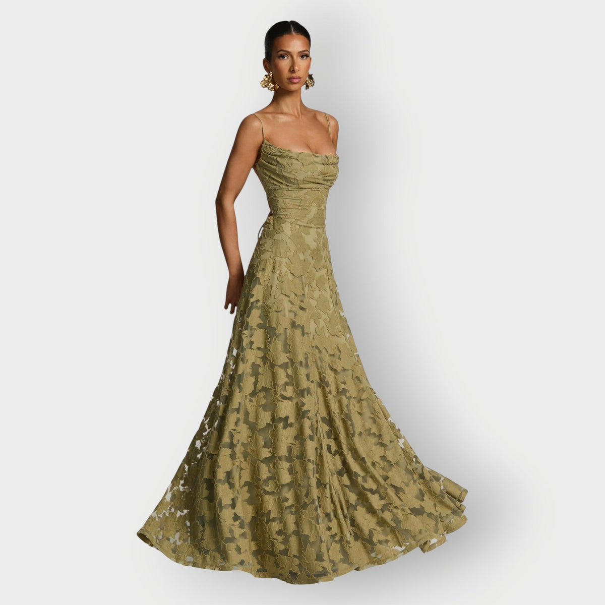 Luxurious Off Shoulder Velvet Evening Dress